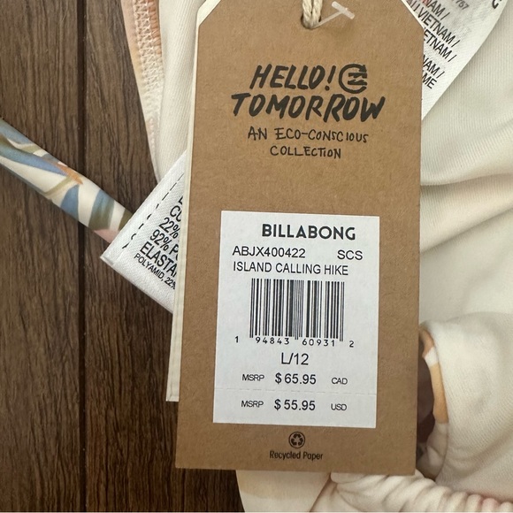 Billabong island calling hike bikini - Picture 2 of 4